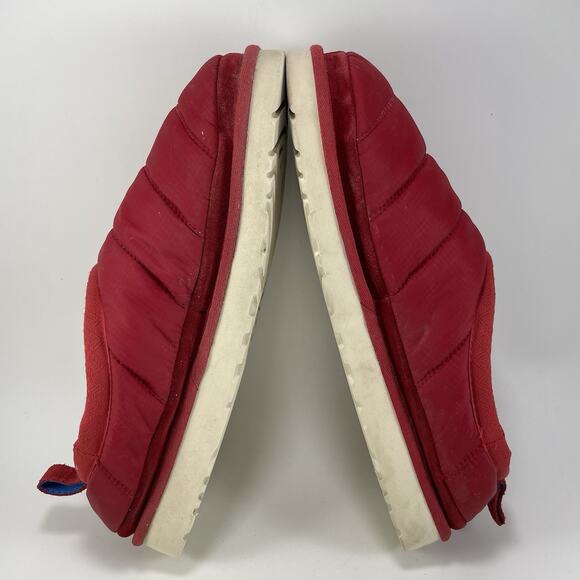 UGG Tasman LTA Puffer Sheepskin Slippers Thinsulate 1127735 Red Mens Size 11 - Picture 6 of 9